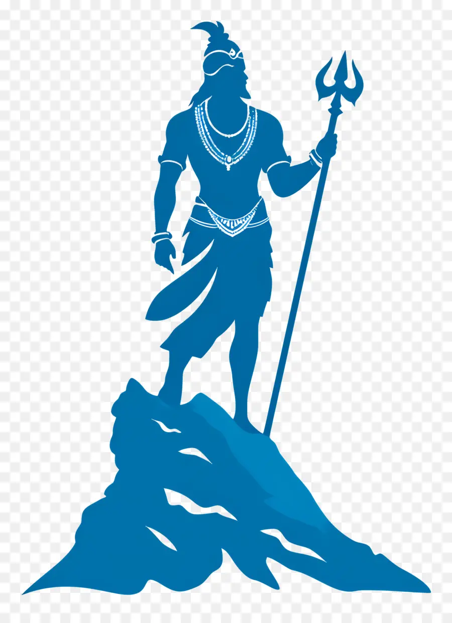 Seigneur Rama，Silhouette De Guerrier PNG