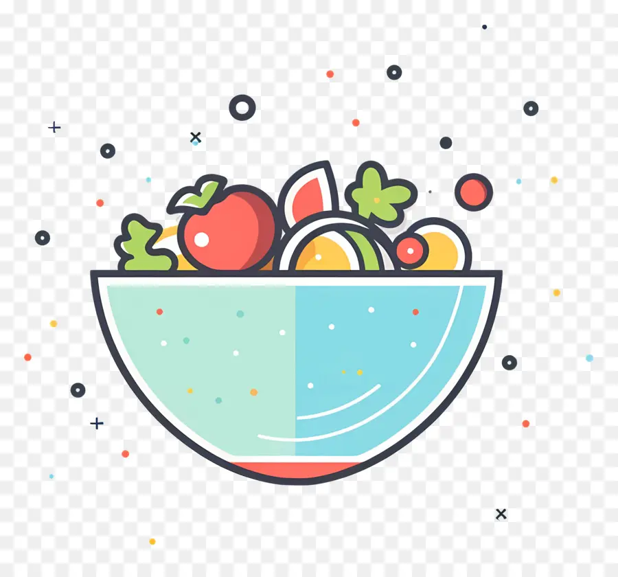 Salade Verte，Salade De Fruits PNG