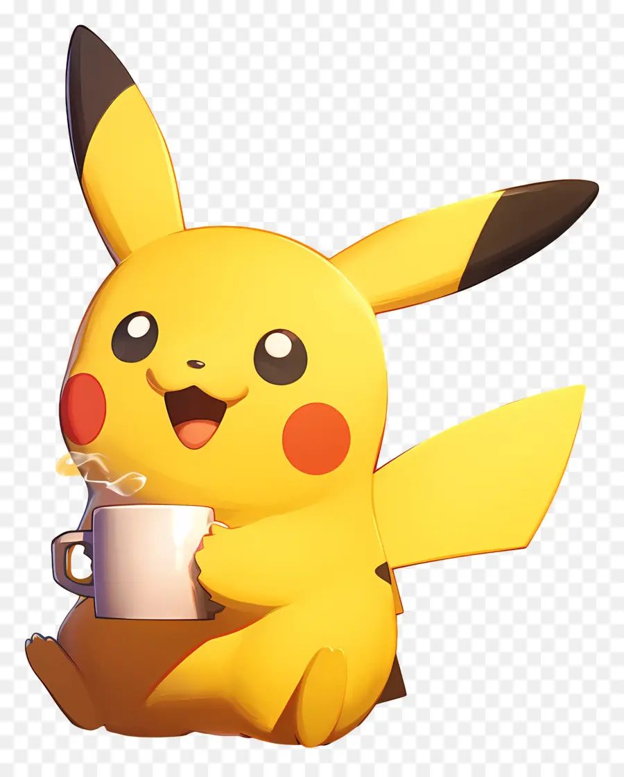 Pikachu，Caractère Jaune PNG