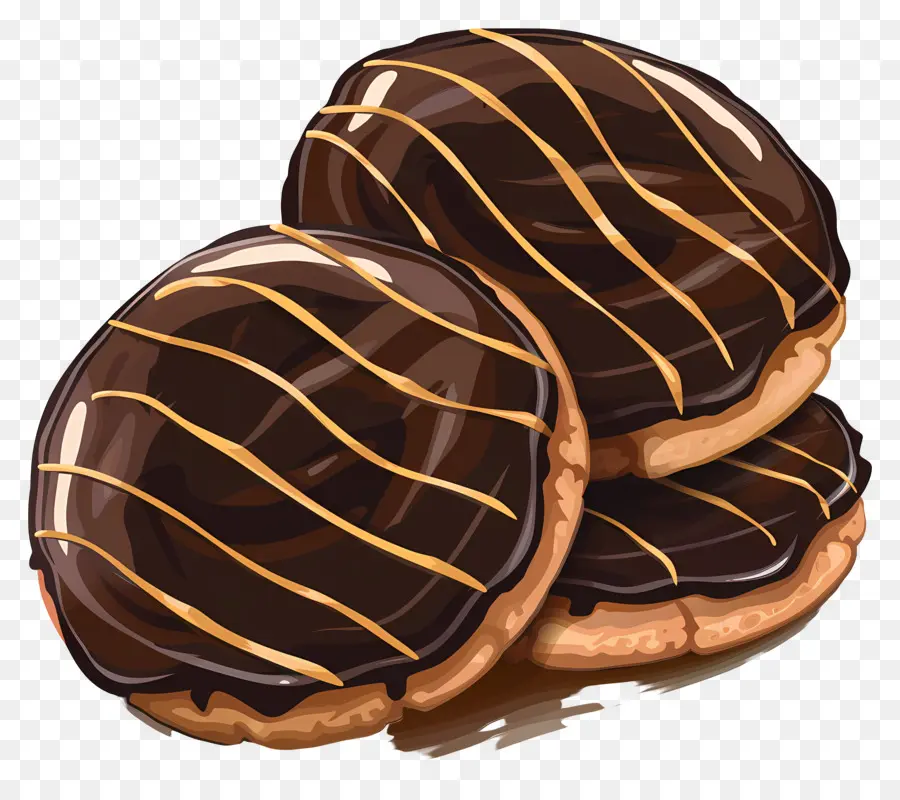 Biscuits Au Chocolat，Beignets Au Chocolat PNG