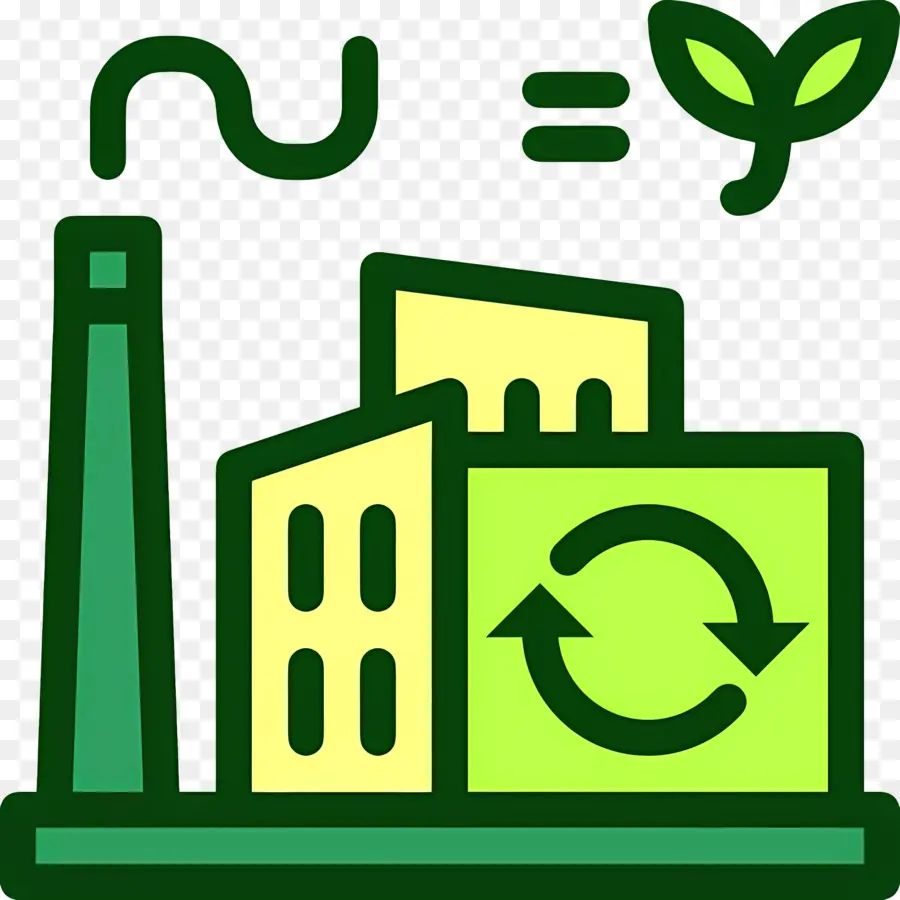 Durabilité，Usine Verte PNG