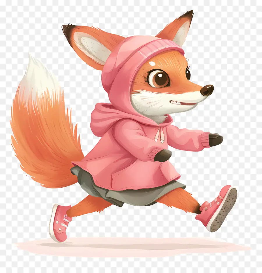 Petit Renard，Renard En Manteau PNG