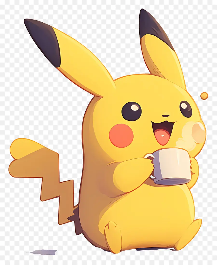 Pikachu，Caractère Jaune PNG