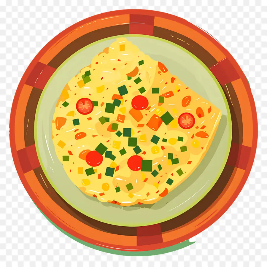 Omelette Espagnole，Omelette PNG