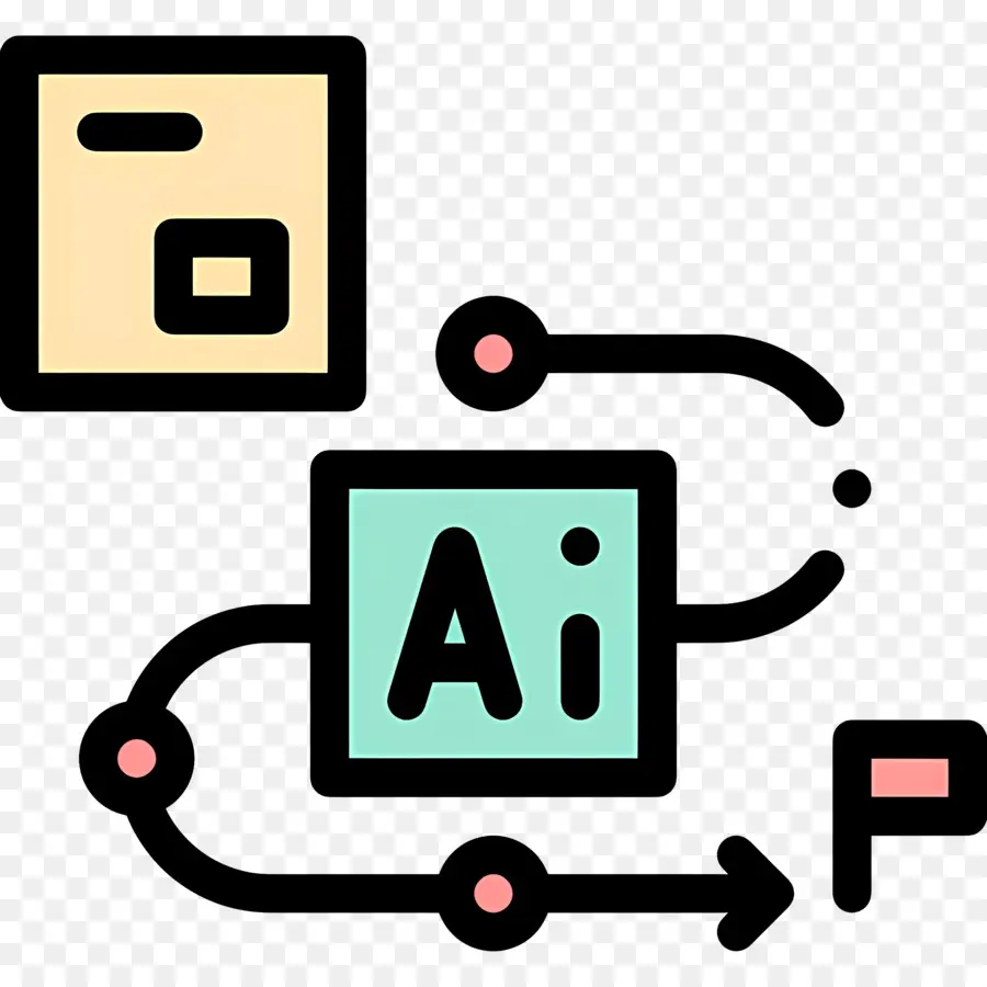 Intelligence Artificielle，Organigramme De L'ia PNG