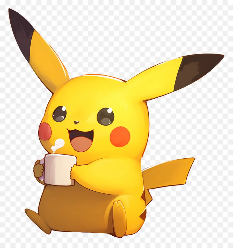 Pikachu，Caractère Jaune PNG