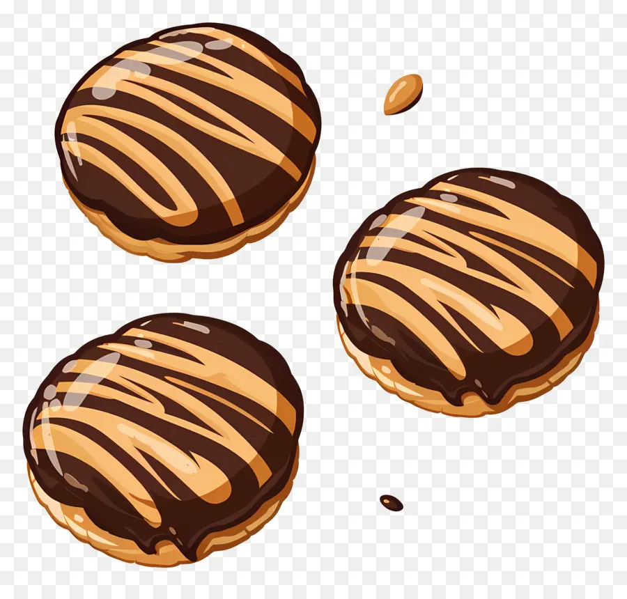 Biscuits Au Chocolat，Dessert PNG