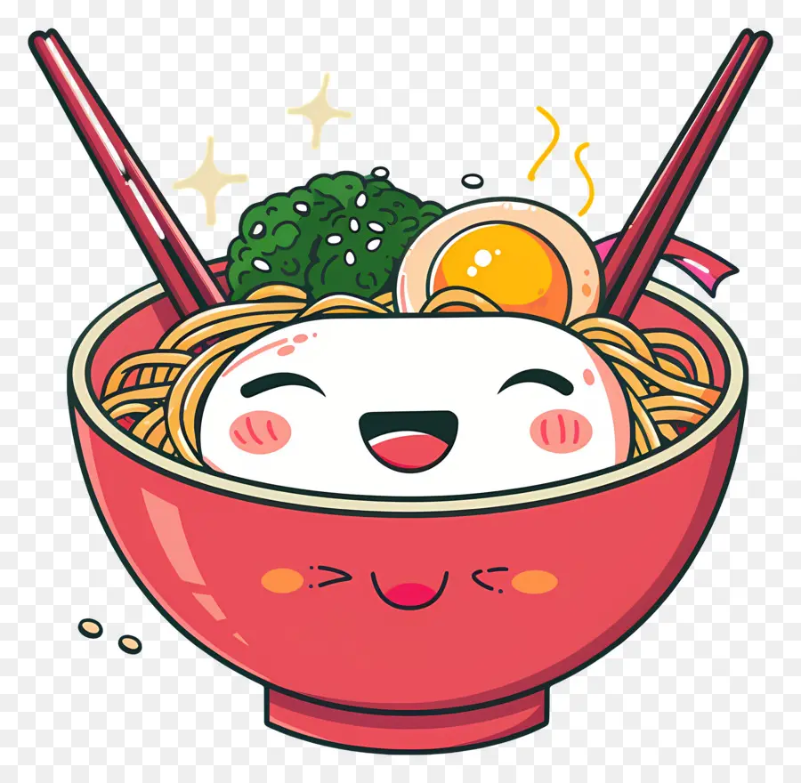 Bol De Ramen，Bol De Nouilles Mignon PNG