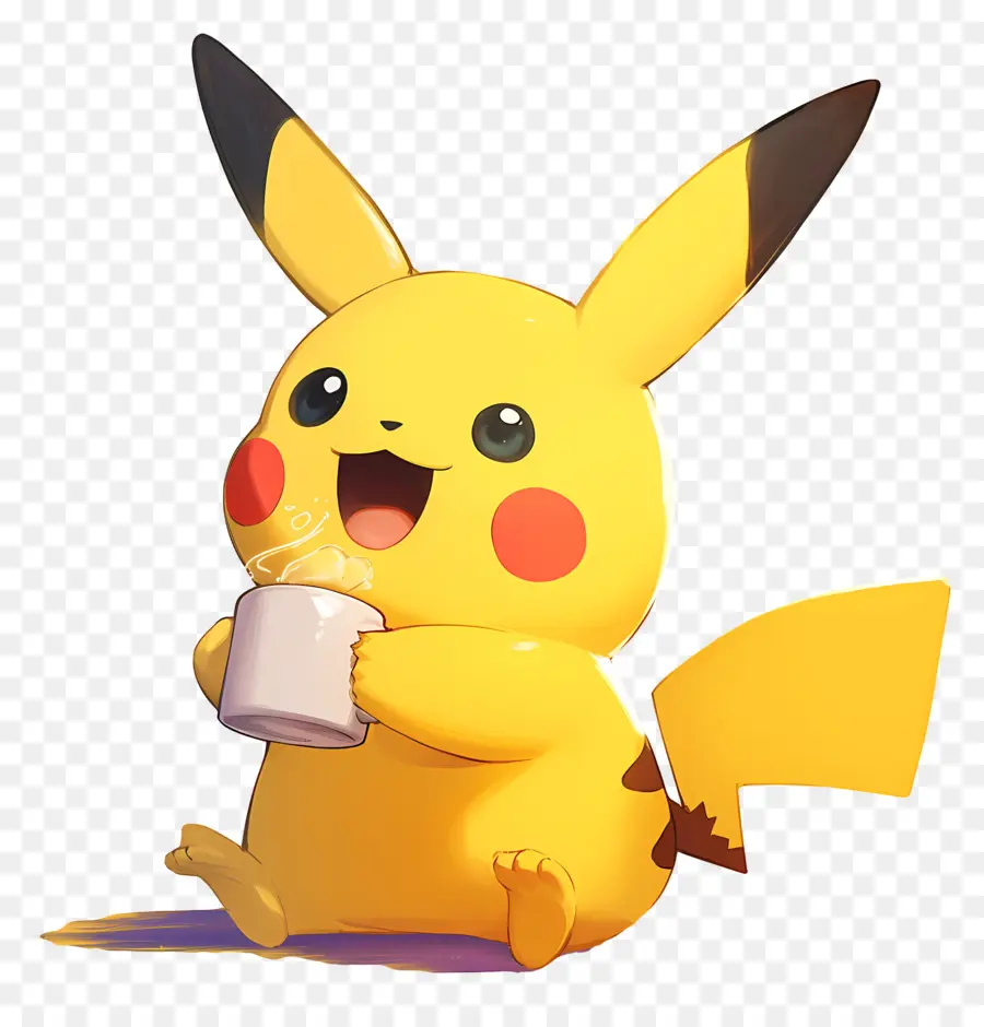 Pikachu，Caractère Jaune PNG