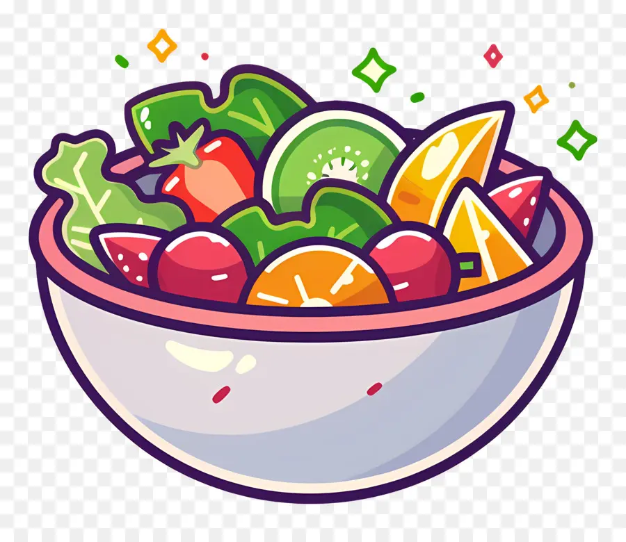 Fruits Et Légumes，Salade PNG