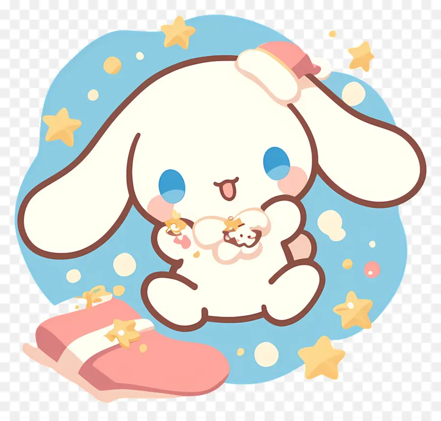 Cannelle Mignonne，Lapin Mignon Avec Collation PNG