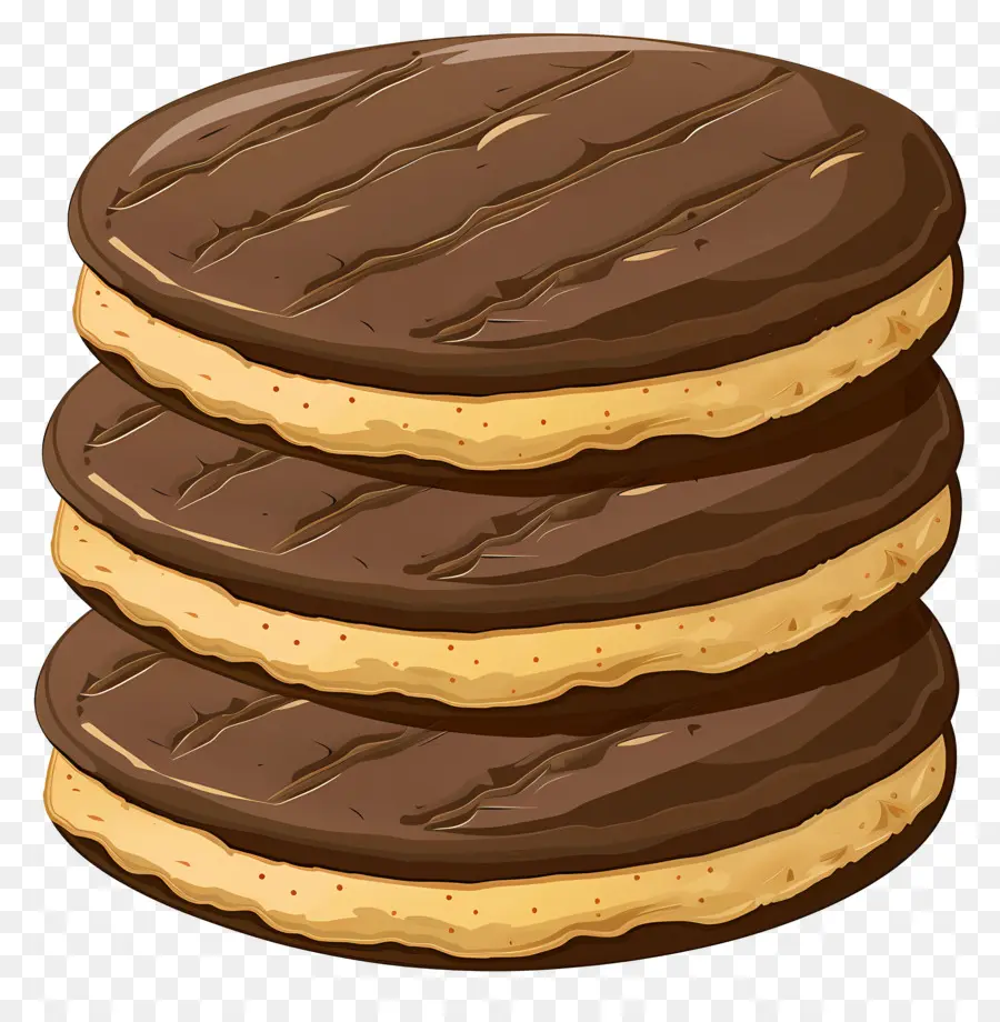 Biscuits Au Chocolat，Biscuits Sandwich Au Chocolat PNG