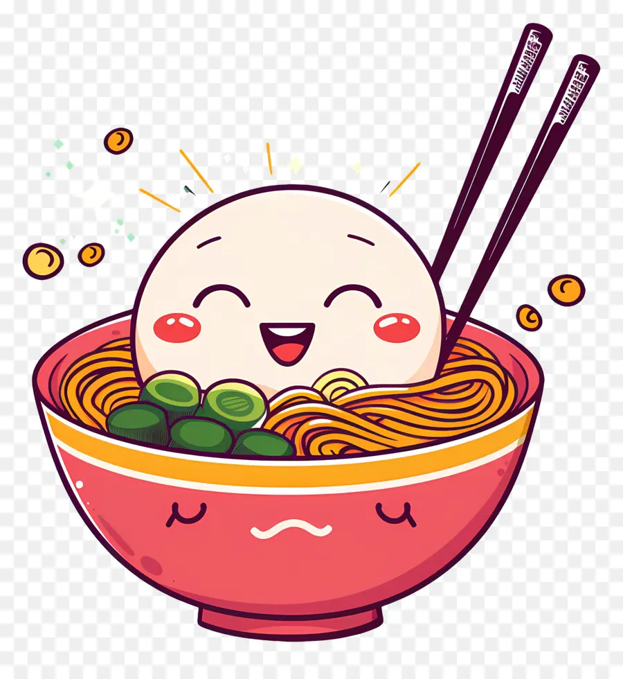 Bol De Ramen，Bol De Nouilles Mignon PNG