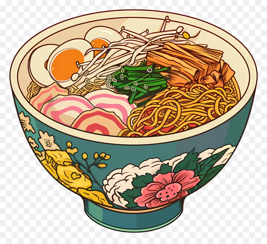 Bol De Ramen，Bol Ramen Traditionnel PNG