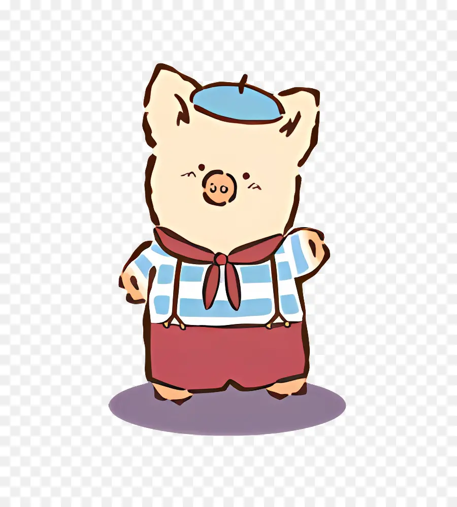 Zashikibuta，Cochon En Tenue PNG