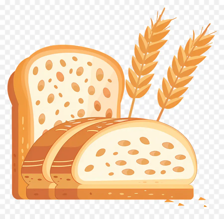 Blé Et Pain，Pain De Mie PNG