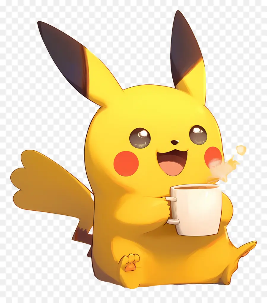 Pikachu，Caractère Jaune PNG