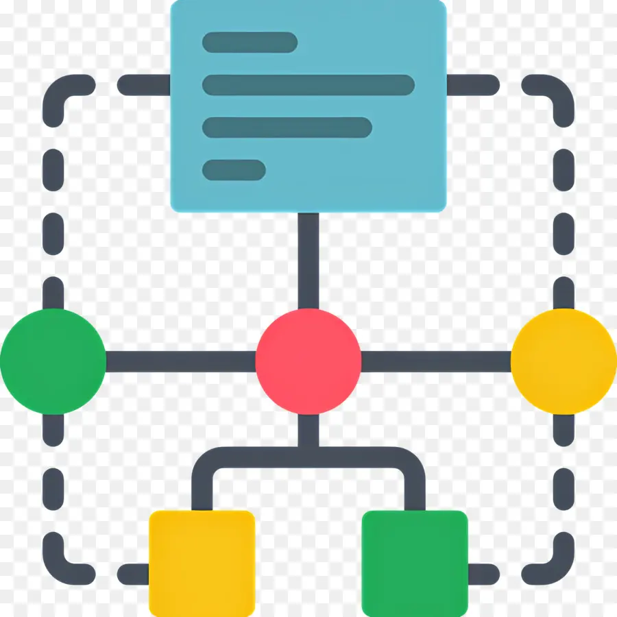 Infographie，Organigramme PNG