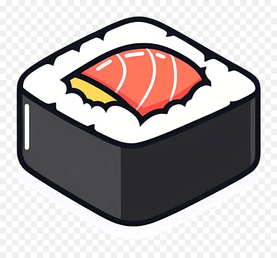 Rouleau De Sushi，Morceau De Sushi PNG