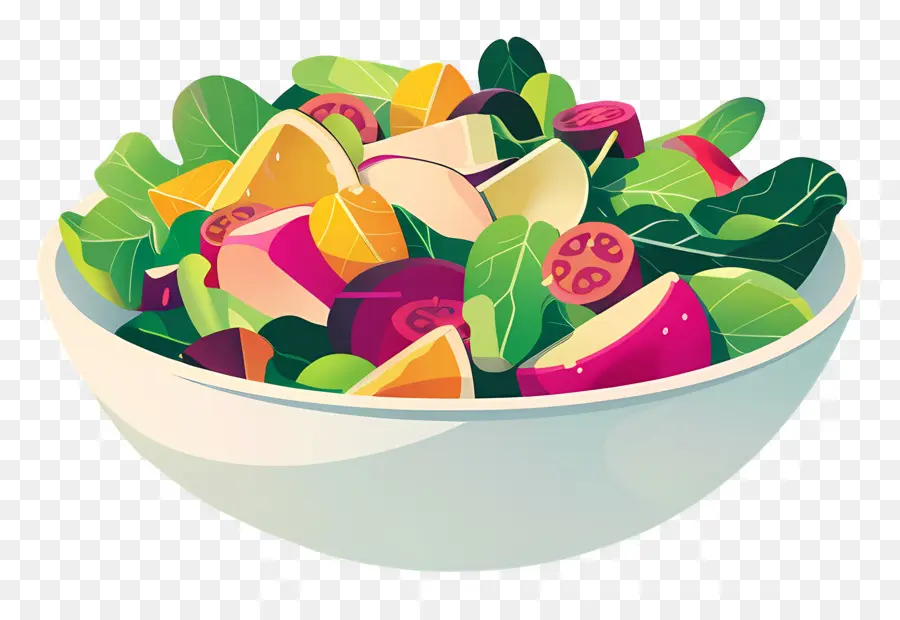 Fruits Et Légumes，Salade De Légumes PNG