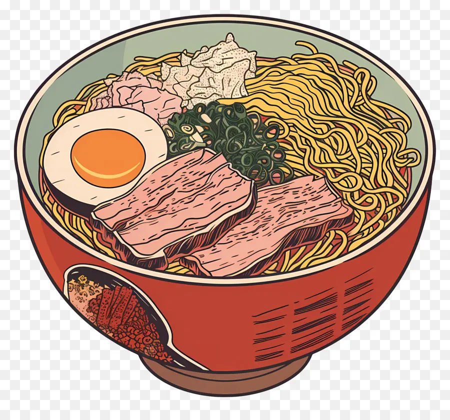 Bol De Ramen，Bol Ramen Traditionnel PNG