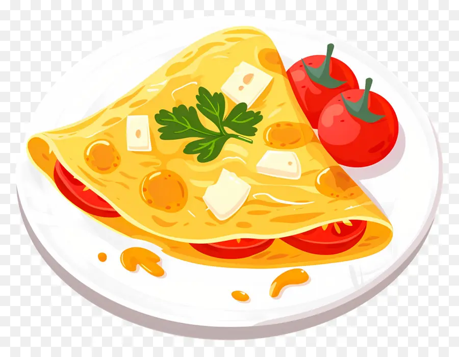 Omelette Espagnole，Omelette PNG