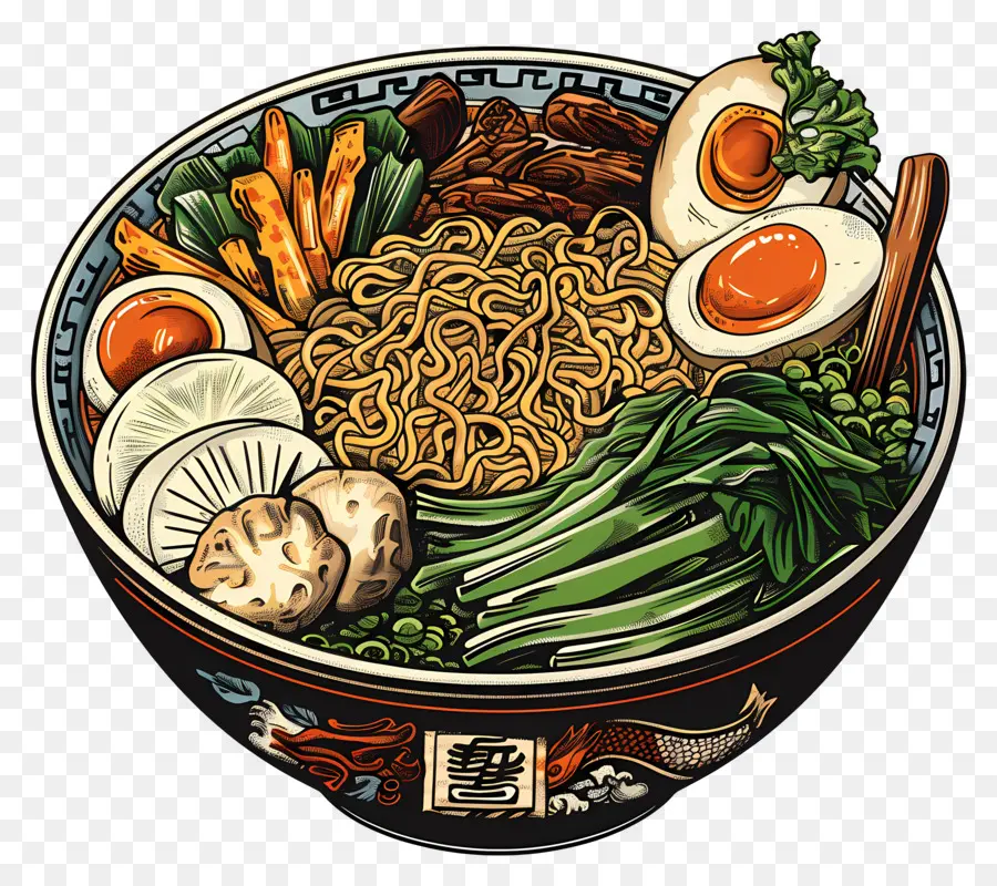 Bol De Ramen，Bol Ramen De Luxe PNG