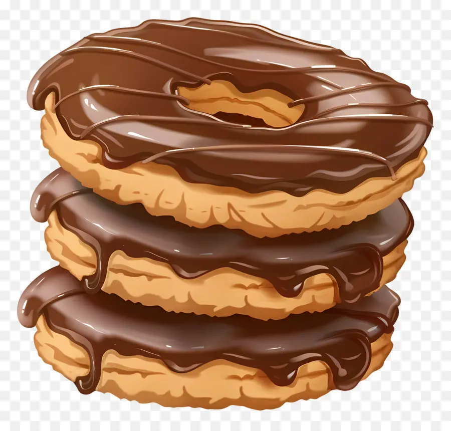 Biscuits Au Chocolat，Beignets Au Chocolat PNG