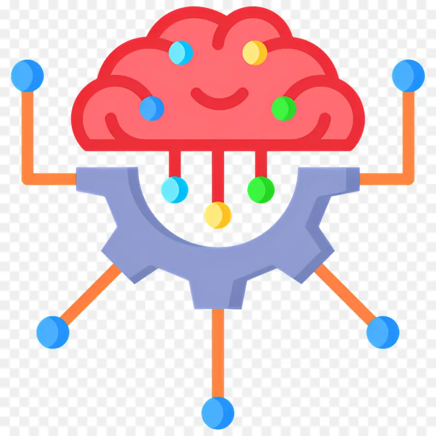 Intelligence Artificielle，Cerveau Et équipement PNG