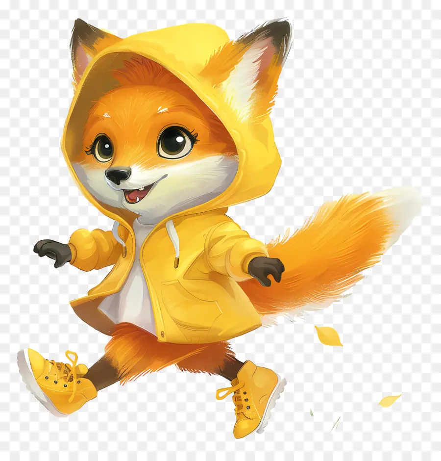 Petit Renard，Renard En Manteau PNG