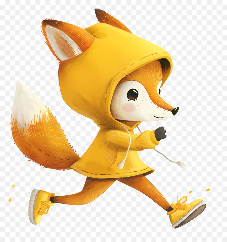 Petit Renard，Renard En Sweat à Capuche PNG