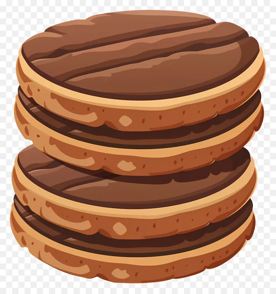 Biscuits Au Chocolat，Biscuits Sandwich Au Chocolat PNG