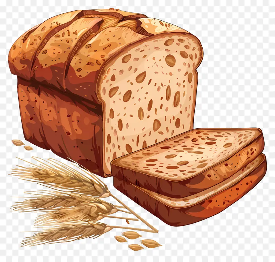 Blé Et Pain，Pain De Mie PNG