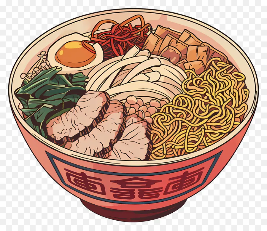 Bol De Ramen，Bol Ramen Traditionnel PNG