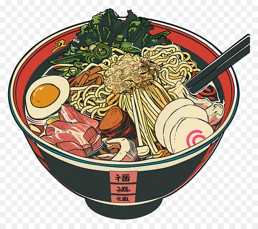 Bol De Ramen，Bol Ramen Traditionnel PNG