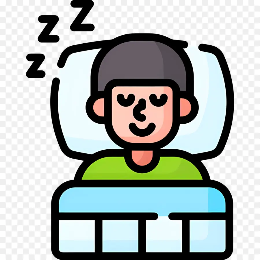 Dormir Zzz，Personne Endormie PNG