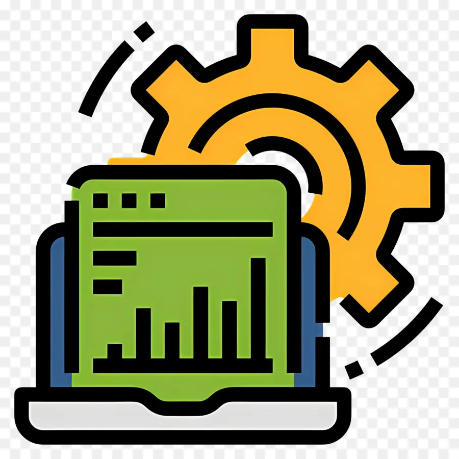 La Technologie Se Développe，Ordinateur Portable Avec Graphique PNG