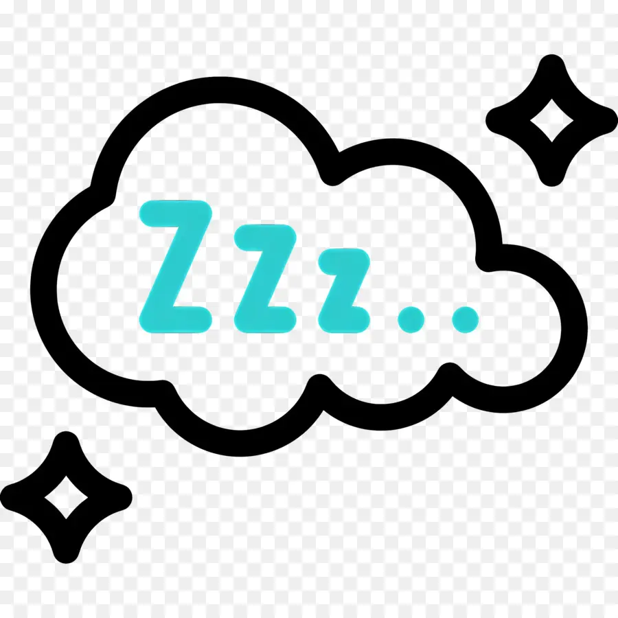 Dormir Zzz，Nuage Avec Des Z PNG