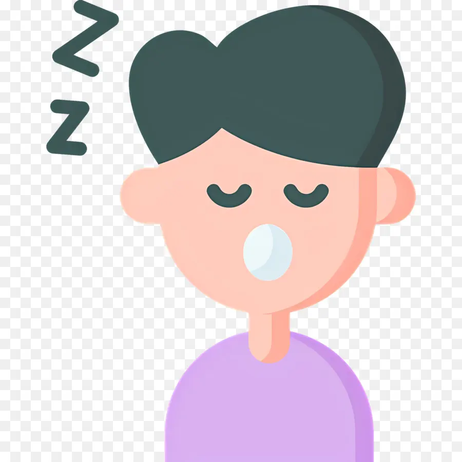 Dormir Zzz，Personne Endormie PNG