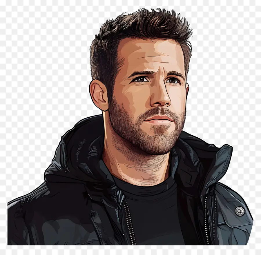 Ryan Reynolds，Homme Illustré PNG