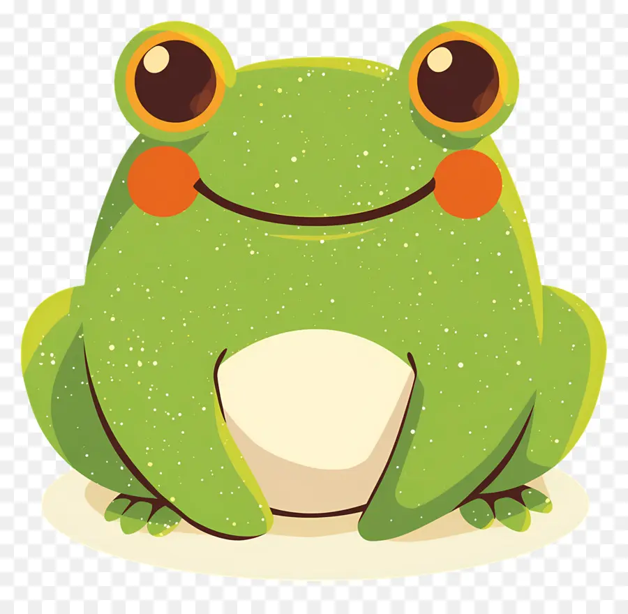 Grenouille De Dessin Animé，Grenouille Verte PNG