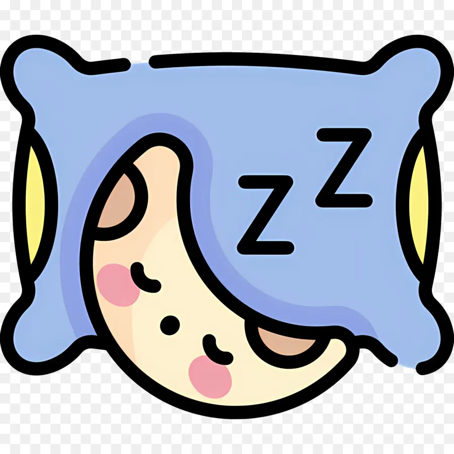 Dormir Zzz，Visage Endormi PNG