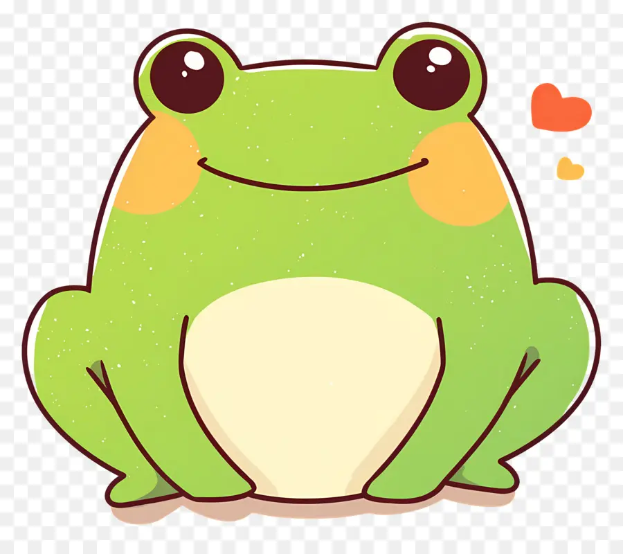 Grenouille De Dessin Animé，Grenouille Verte PNG