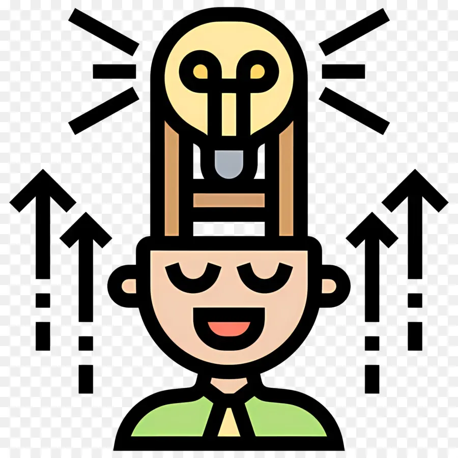 Les Gens De L'innovation，Personne Avec Ampoule PNG