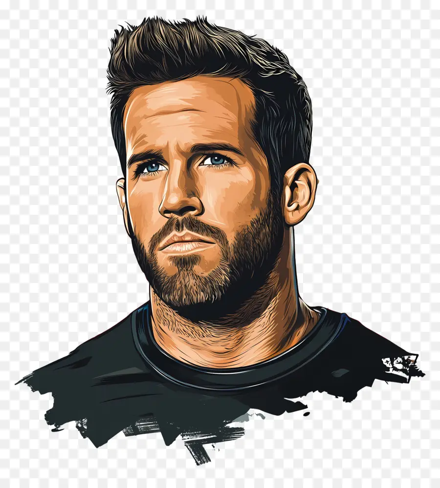 Ryan Reynolds，Homme Illustré PNG