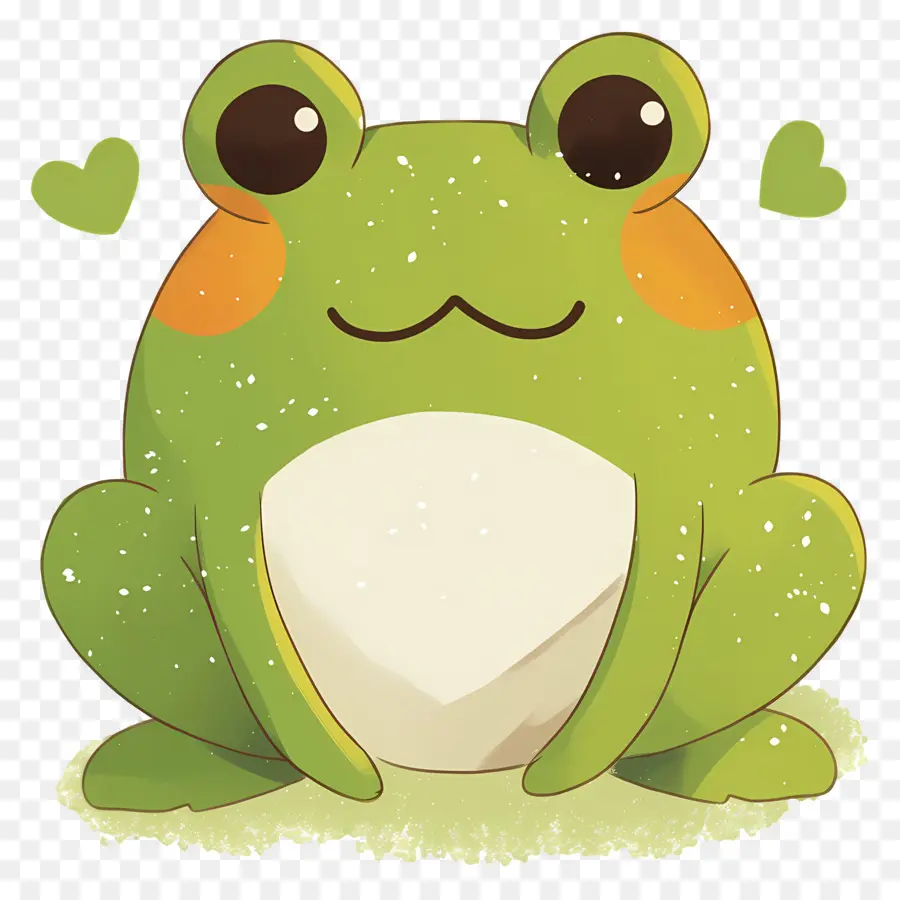 Grenouille De Dessin Animé，Grenouille Verte PNG