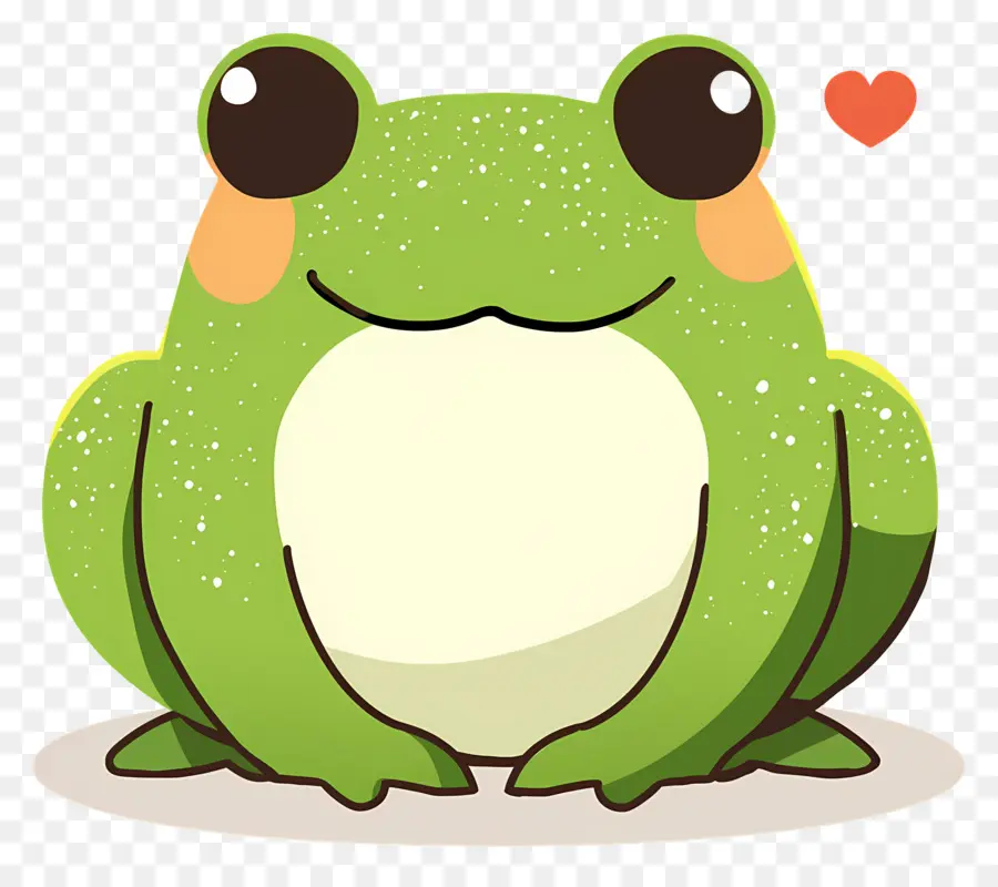 Grenouille De Dessin Animé，Grenouille Verte PNG