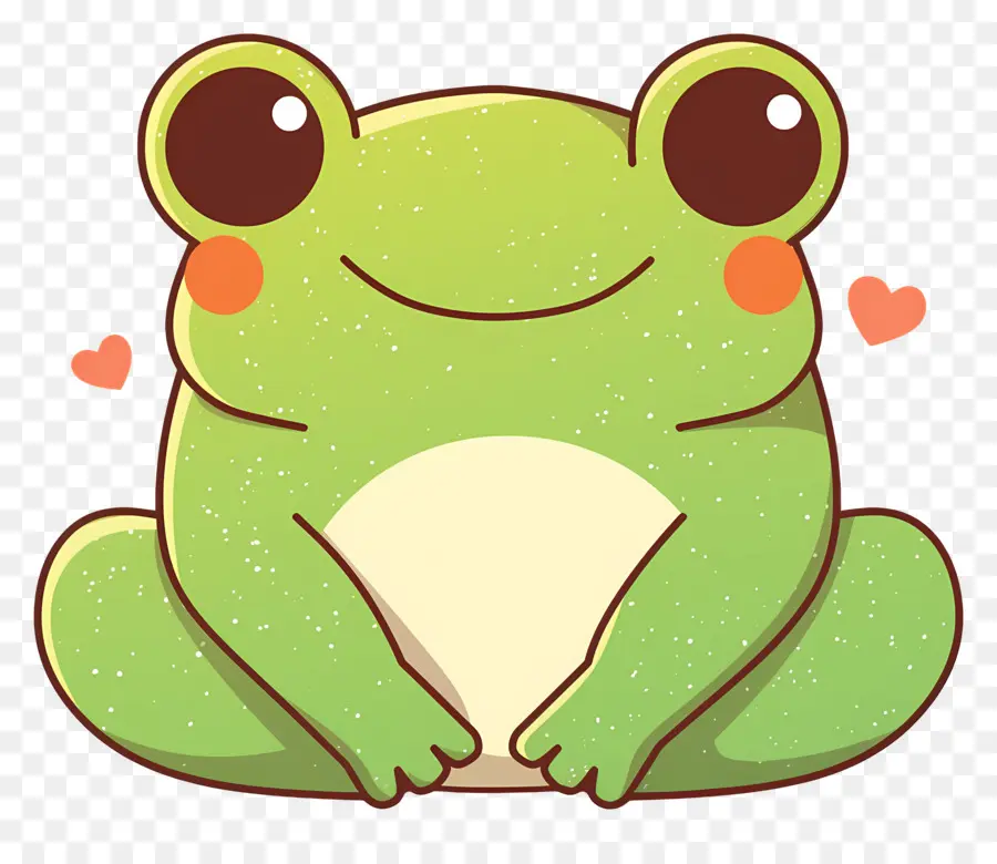 Grenouille De Dessin Animé，Grenouille Verte PNG