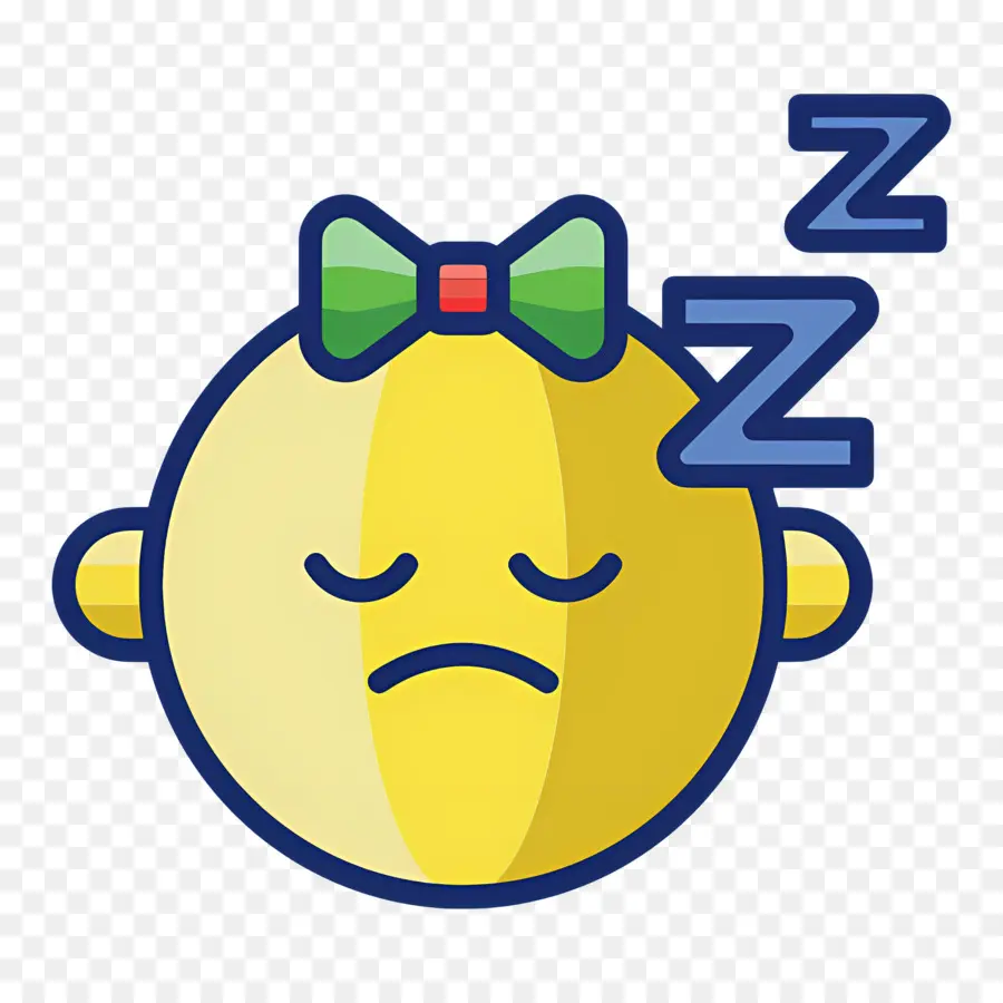 Dormir Zzz，Visage Endormi PNG