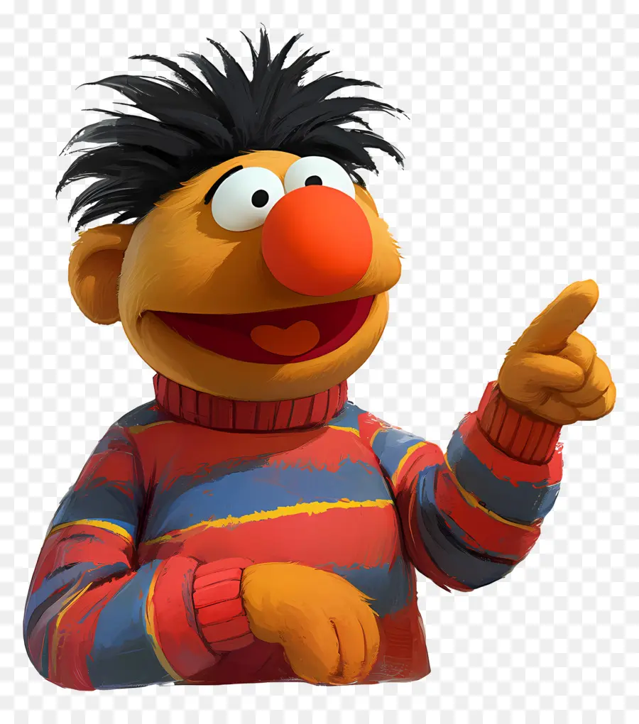 Ernie，Personnage De Dessin Animé PNG